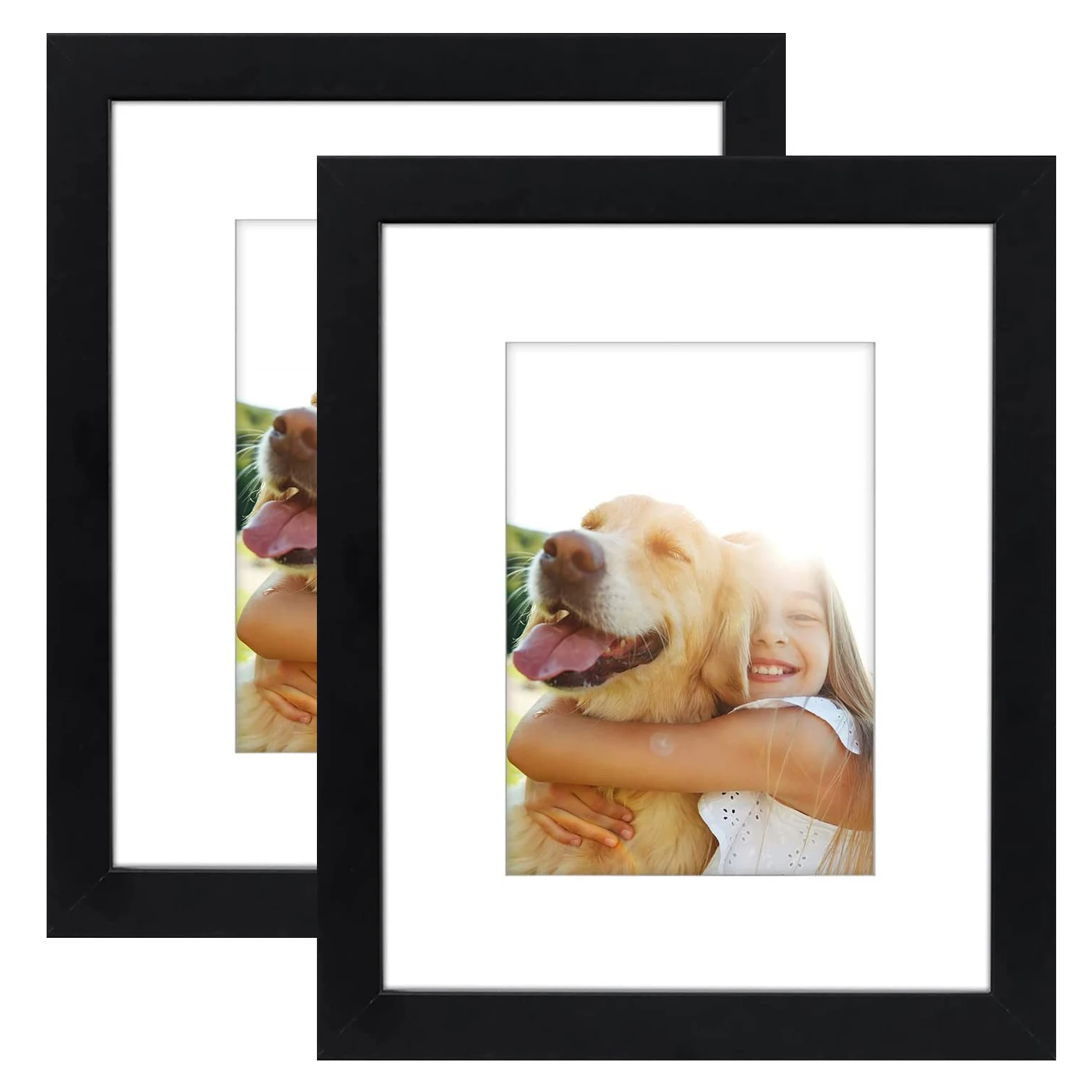 Оптовая продажа Лидер продаж черная деревянная фоторамка 4X6 5X7 8X10 11X14 12X16 детская семейная