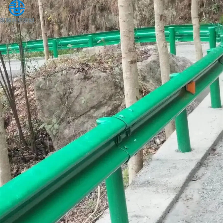 Steel Guardrail Crash Barrier Galvanized W Beam Highway Guardrails Corrugated Guard Rail Industrial Used For Tunnels And Bridges