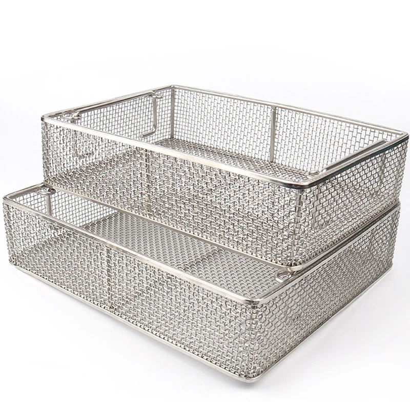 stainless steel fine filter wire mesh basket