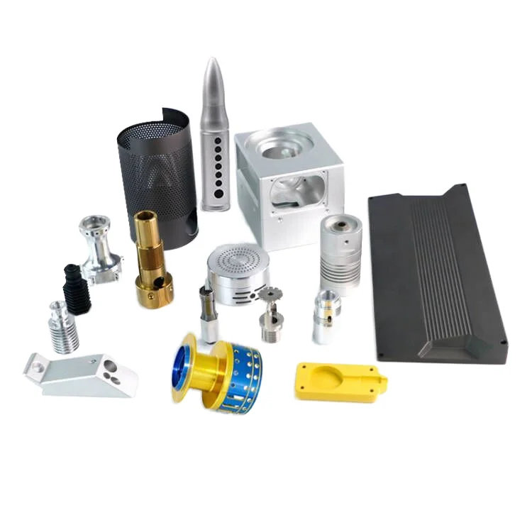 Micro CNC Machining Parts 3D Model Various Materials including Metal Steel Plastic Brass Stainless Copper Drilling Type