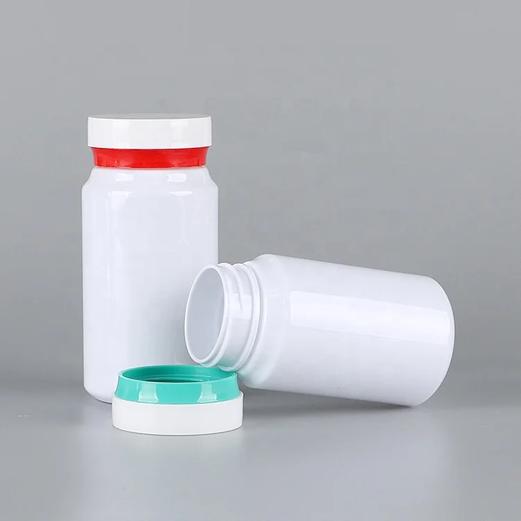 100ml PET plastic bottle sugar nutrition super food pharmacy medical pill bottle food grade medicine pill bottle with custom cap