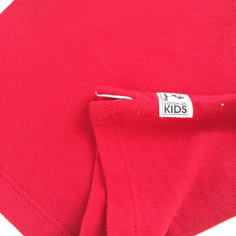 China Manufacturer Cotton Pique Polo Shirts Kids Custom Logo Embroidery Patch Polo T-shirts Boys