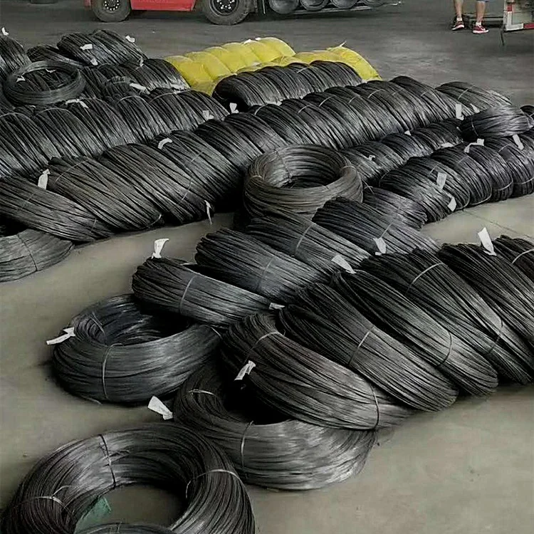 Black Annealed Coil Iron Wire For Wire Nail Making Machine Raw Material