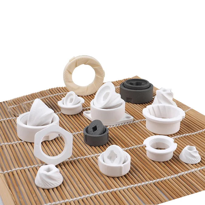 High quality 85 95 99 al2o3 white alumina ceramic grinder burr, Hot sale 95 al2o3 white ceramic grinder