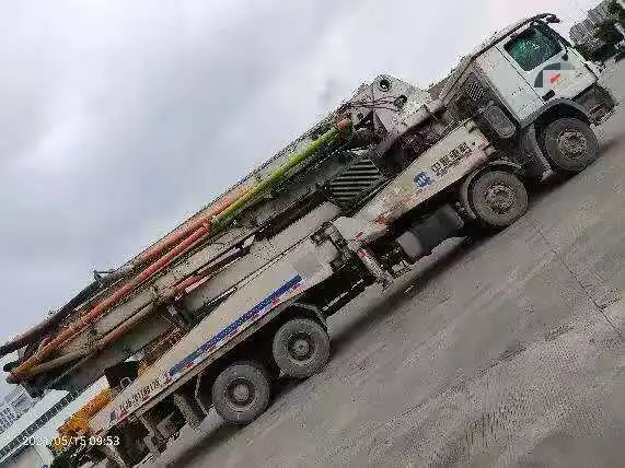 Cement Transport Equipment Mercedes Actros Diesel Pump Used Concrete Boom Pump Truck Second hand Truck-mounted Concrete Pumps