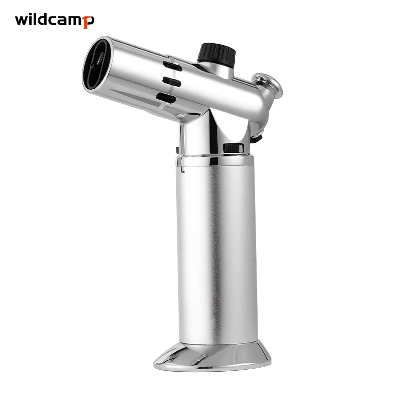 Wildcamp Регулируемая многоразовая мини-зажигалка с пламенем для приготовления пищи на кухне зажигалка барбекю выпечки крем-брюле ремесла