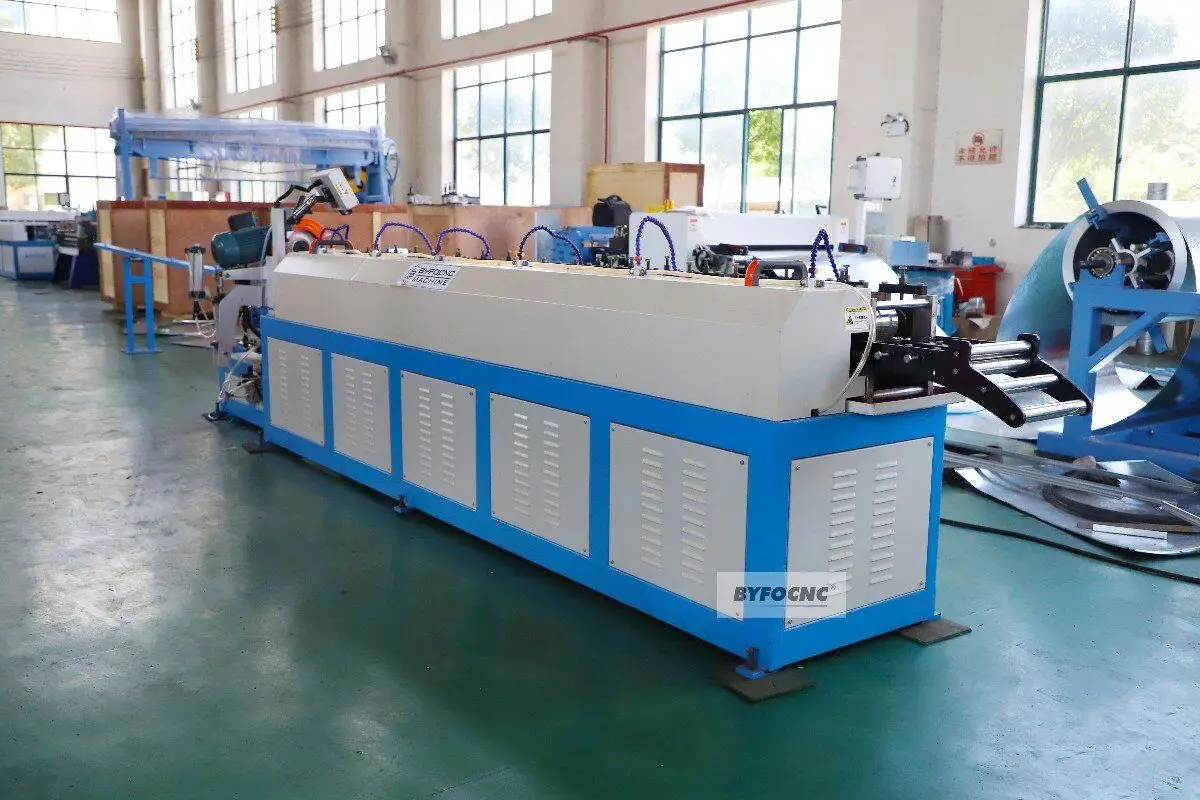 Good price square hvac duct flange making machine TDC flange forming machine