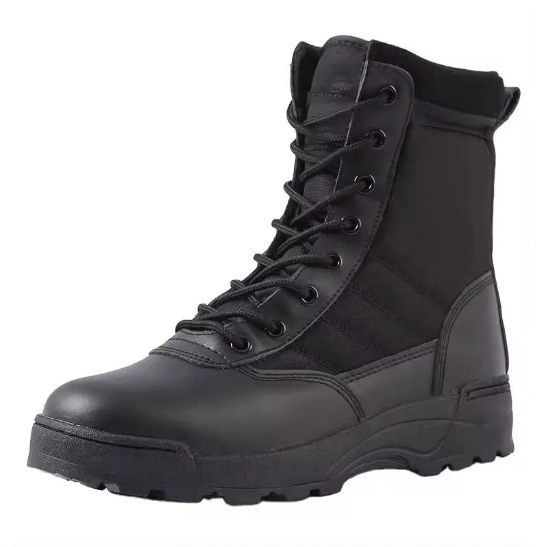 Good Men Quality Original Footwear Real Cow Leather Climbing Sport Shoes Outdoor Hiking Boots