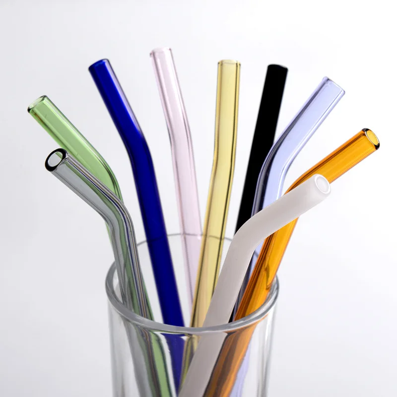 2021 New Arrival Condico Eco-friendly Reusable Drinking Straws Set With Bag Customized Logo 304 Stainless Steel Metal Straw