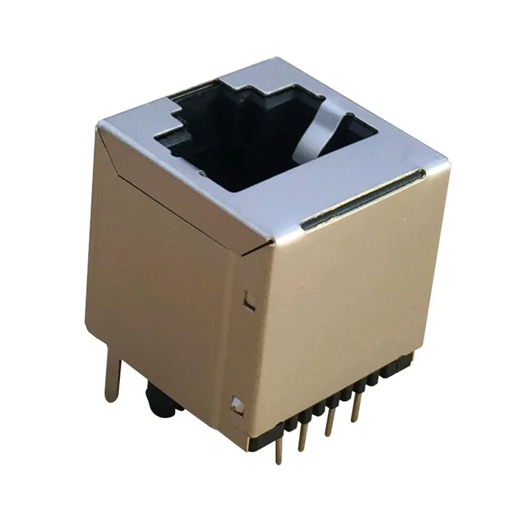 Поставка всех видов 10/100 Base-T 8 Pin вертикальный Ethernet RJ45 магнитный разъем