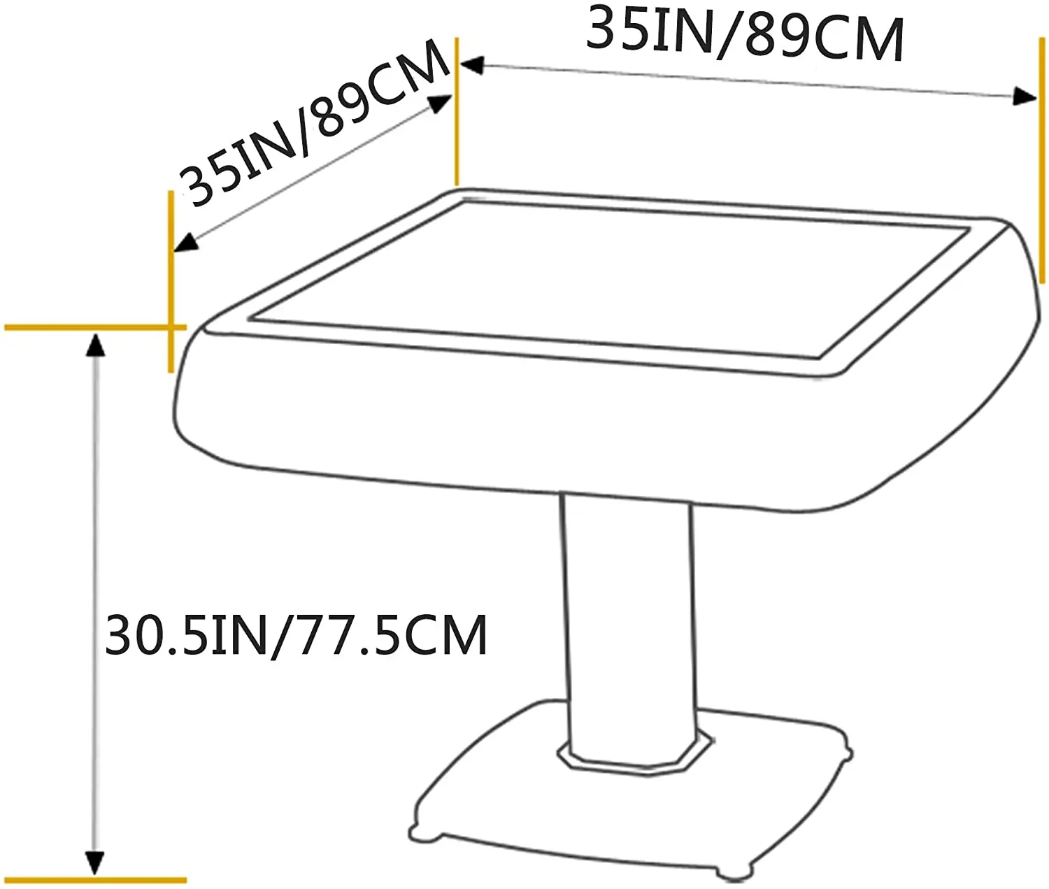 Japanese Riichi Automatic Mahjong Table with 2 Sets of Tiles 28mm