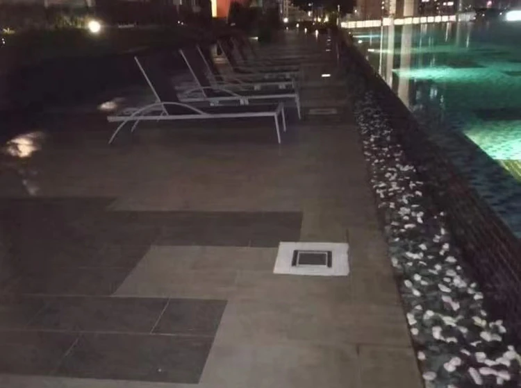 Solar Step Light Garden Ground Solar Brick Paver Light Deck Pathway LED Lamp Outdoor for Yard Patio Walkway Driveway