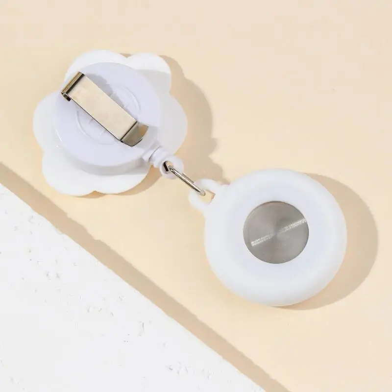 4 Colors Resin Cute Cartoon Cloud Nurse Watch Retractable Nurse Doctor FOB Pocket Watches Hang Medicine Clock Gift Watches