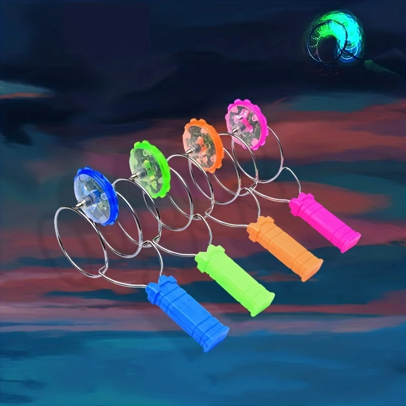 Hot Selling Light Up Hand Gyro Classic Toys Creative Hand Movement Led Magnetic Gyro Toy For Kids/magnetic gyro wheel