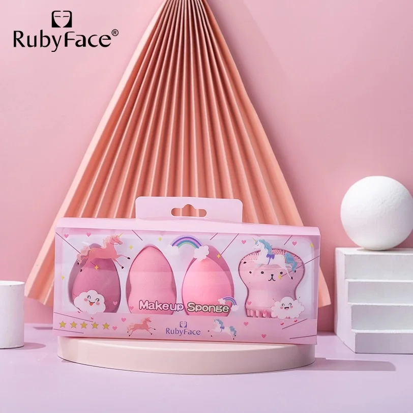 Wholesale stock  Latex free Makeup Sponge Blender Egg Makeup Powder Puff beauty  cosmetics puff