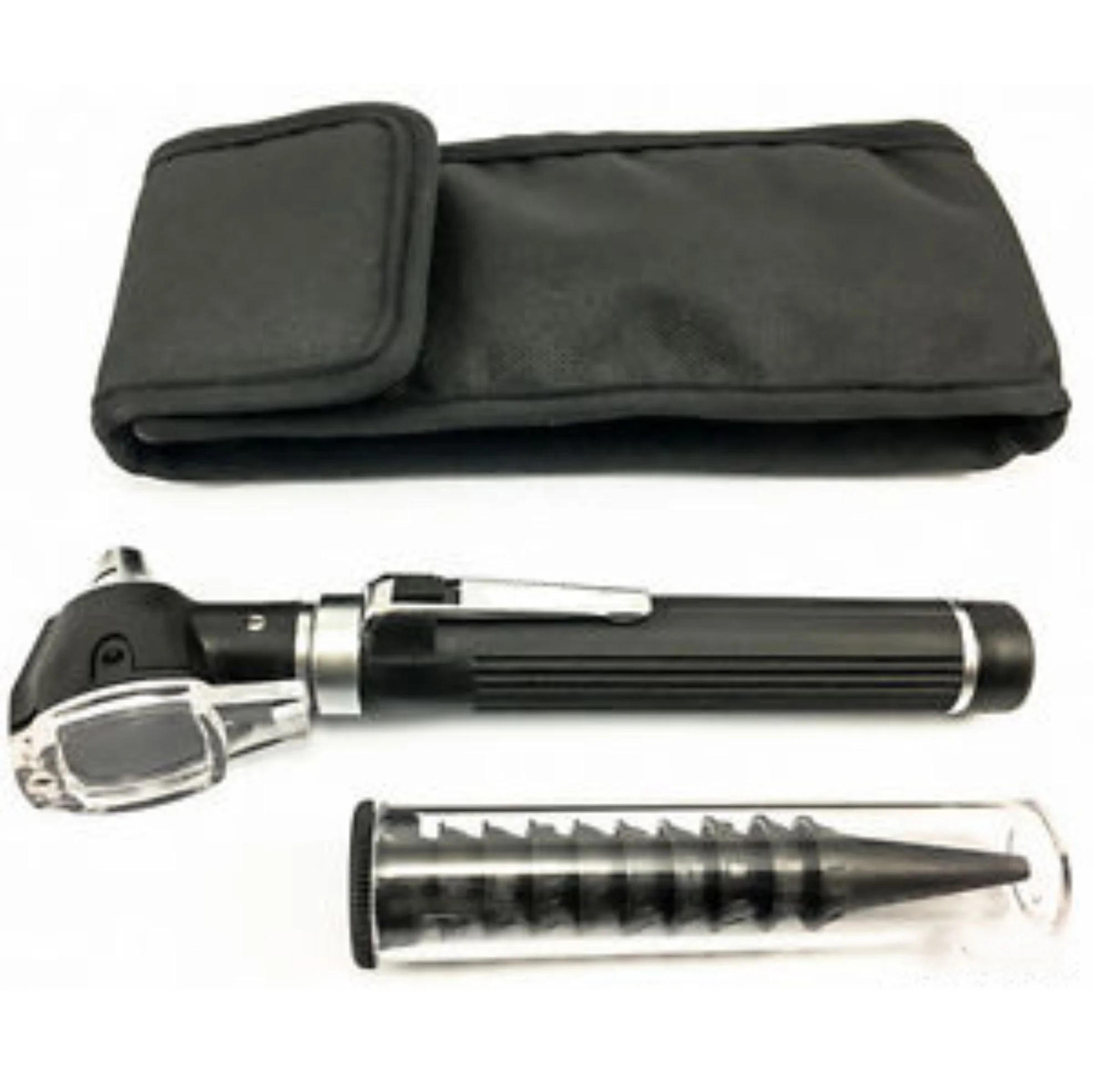 Отоскоп черная мини-волоконно-оптический Карманный, медицинское оборудование, диагностики, otologist, ЛОР, новый MGI-ENT-043 изготовленный на заказ бренд SGS PK ручной 25 комплектов