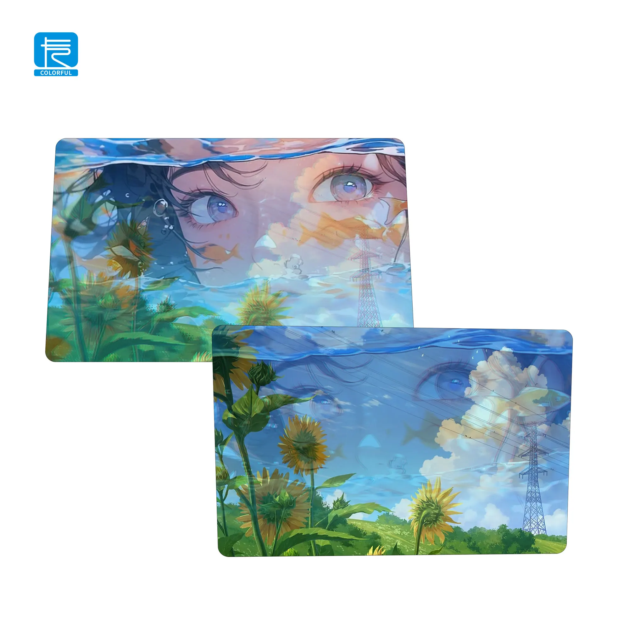 Factory Hot Sale Custom Kpop 3D Lenticular Printing Postcard/ Business Card/ Photocard