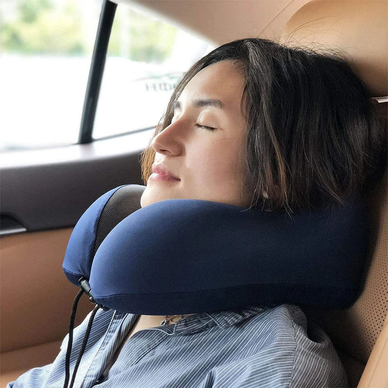 U Shape Travel Neck Pillow Acupressure Neck Pillow Car Sleeping Headrest Pillow Welcome To Customize