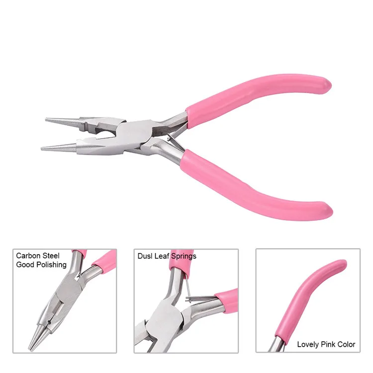 High Quality Mini Hand Tool Pliers Jewelry Pliers Carbon Steel Round Nose Pliers Jewelry Making Tools