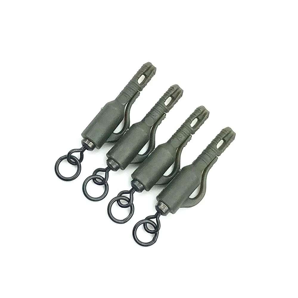 Гибридные свинцовые зажимы для ловли карпа безопасные Клеммная снасть Быстросменные поворотные аксессуары