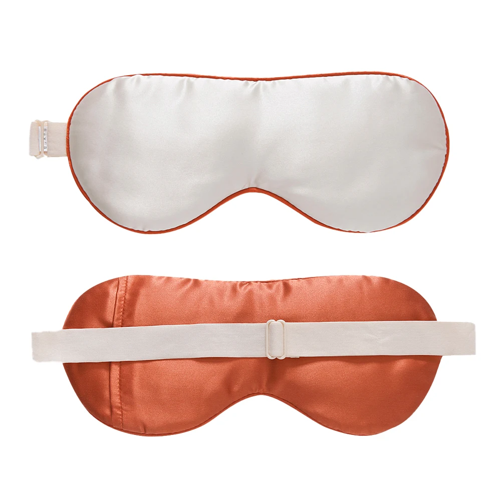  100% чистый натуральный органический шелк eyemask для сна тутового шелкопряда