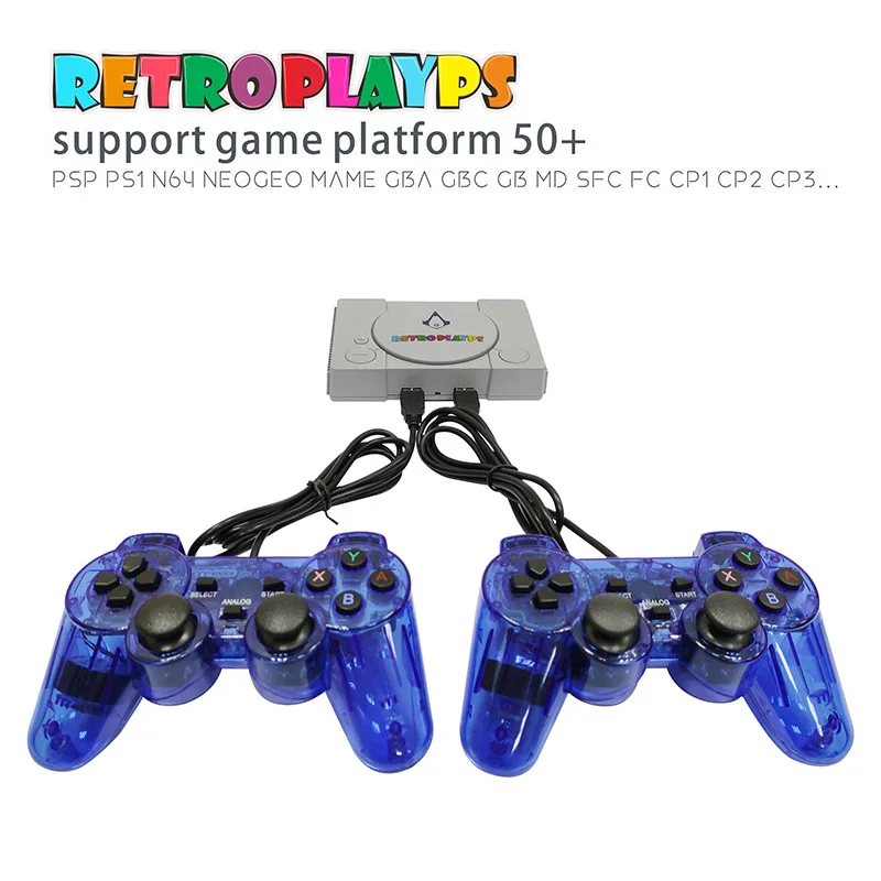 New Arrival Powkiddy D88 Video Game Emulator For Cps/ps1/n64/mame/nds/dc/fc/sfc With 7000+ Arcade Games Family Player