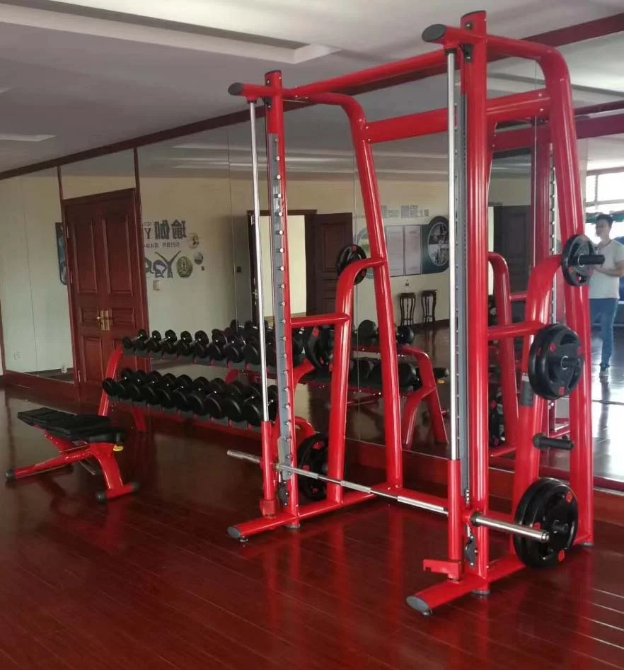 Commercial gym fitness equipment cable crossover multi function smith machine price