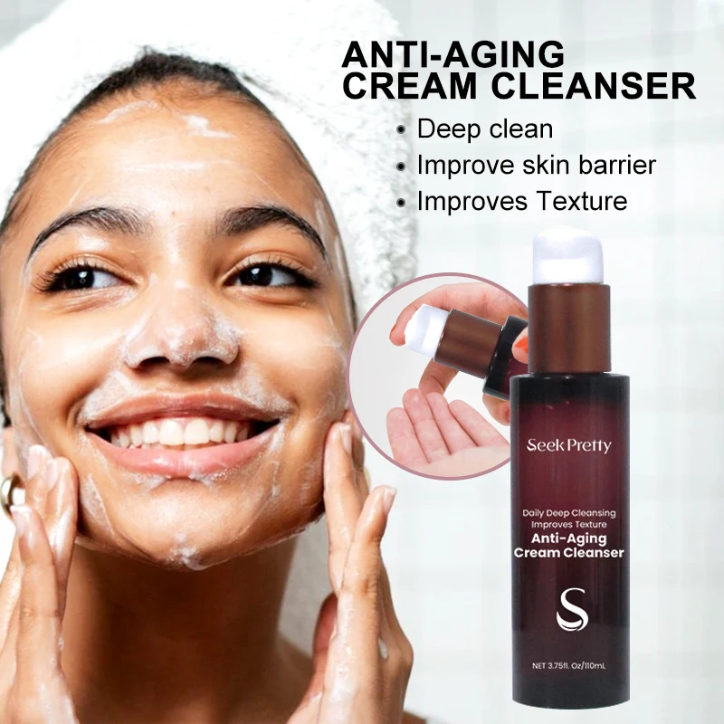 Private Label Organic Skincare Products Face Cream Serum Moisturizing Anti-Aging Skin Care Set New For Black Women