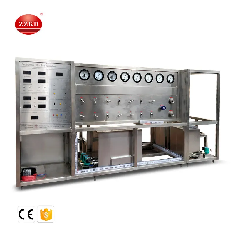 Supercritical Co2 Fluid Extraction Device For CBD Seabuckthorn Fruit Oil Extract