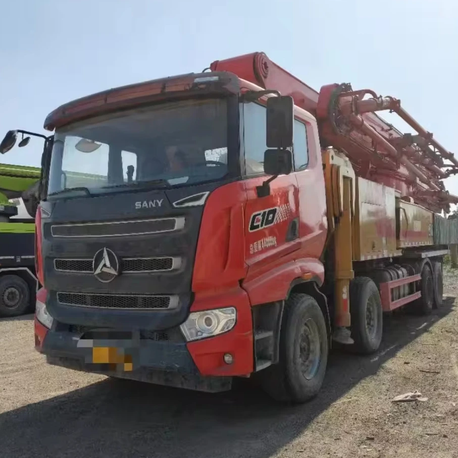 2020 Sanny 62m  Concrete Pump Truck Benz Chassis Used Pump Truck Construction Truck High Quality