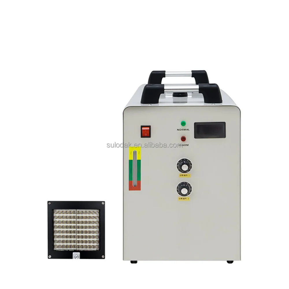 100*80mm Uv Led Curing System Screen Printing Inkjet Printing QR Code/business Card Printing/drug Supervision Code UV Lamp