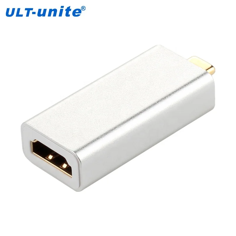 ULT-unite USB 3.1 Type C Male To HDMI Female Converter 4K 60Hz USB Type-C to HDMI Adapter
