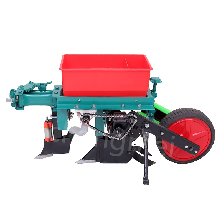 Farm machines agriculture land machinery walking tractor single row corn planter for sale