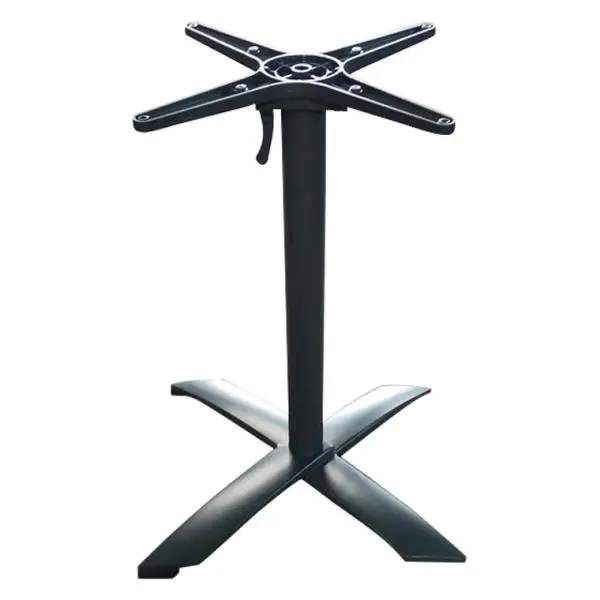 Commercial Furniture Metal Restaurant Table Legs Decorative  Industrial Pedestal Folding Table Bases