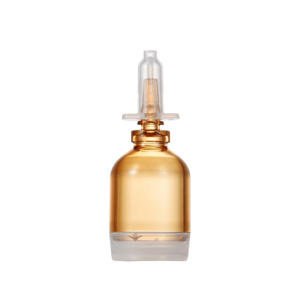 empty PETG 10ml screw cap essential cosmetic container single layer Plastic ampoule Bottle