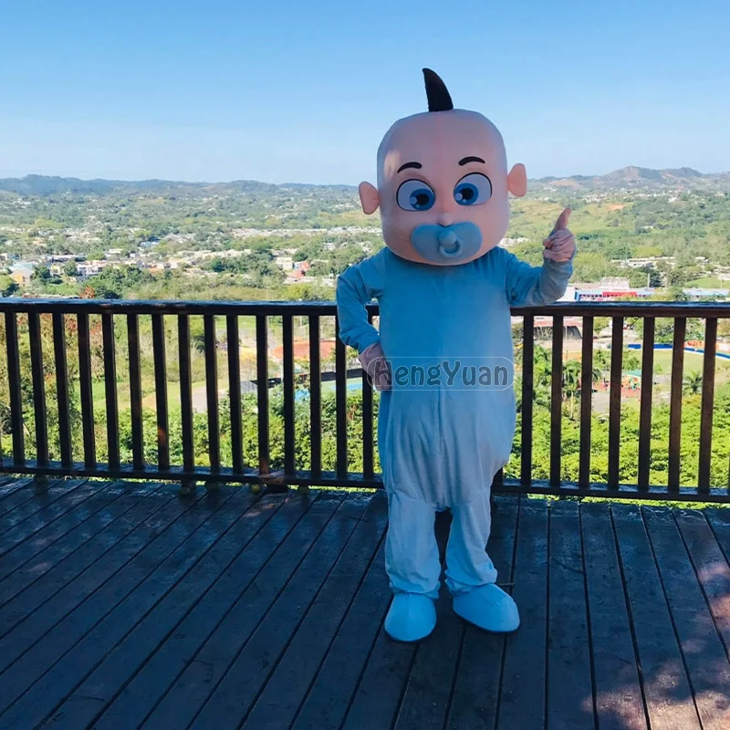 Hengyuan Girl And Boy party mascot costume hot sale props performance Outfits activities Cute Doll Carnival Party