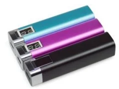 Gadget Nouveau High Tech Portable Power Bank Charger 2600mah with LED Lights Button for Iphone Xiaomi Huawei Phone Own Brand