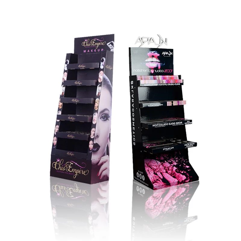Supermarket Display Stands for Food Potato Chips Coffee Bean Chocolate Custom Retail Cardboard Floor Display Stand