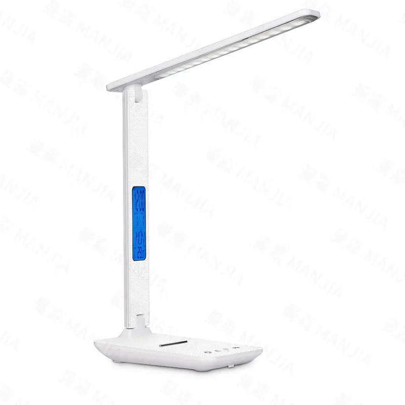 2021 Amazon hot sale desk lamp with wireless phone chargers With USB charger led desk lamp