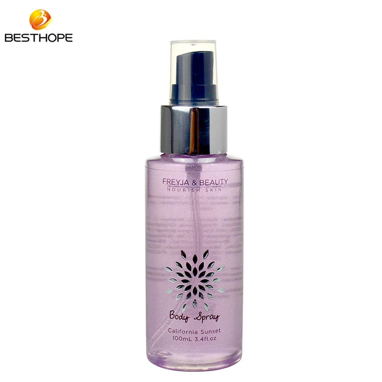 New Fashion refreshing long lasting moisturizing mist fruity body spray perfume for Baby