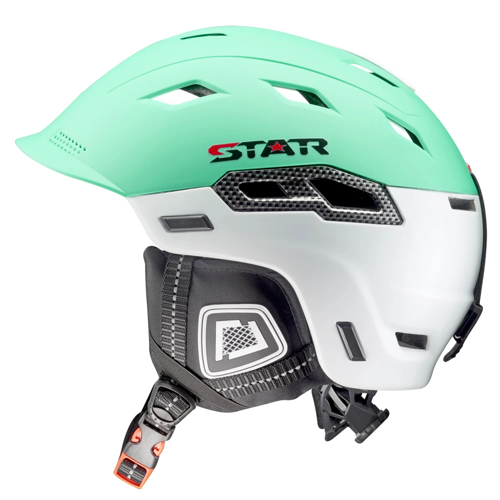 
Factory price CE ASTM certified in mold Ski Helmet for Youth and Adult Outdoor Sports Ski Snowboard Adjustable helmet 