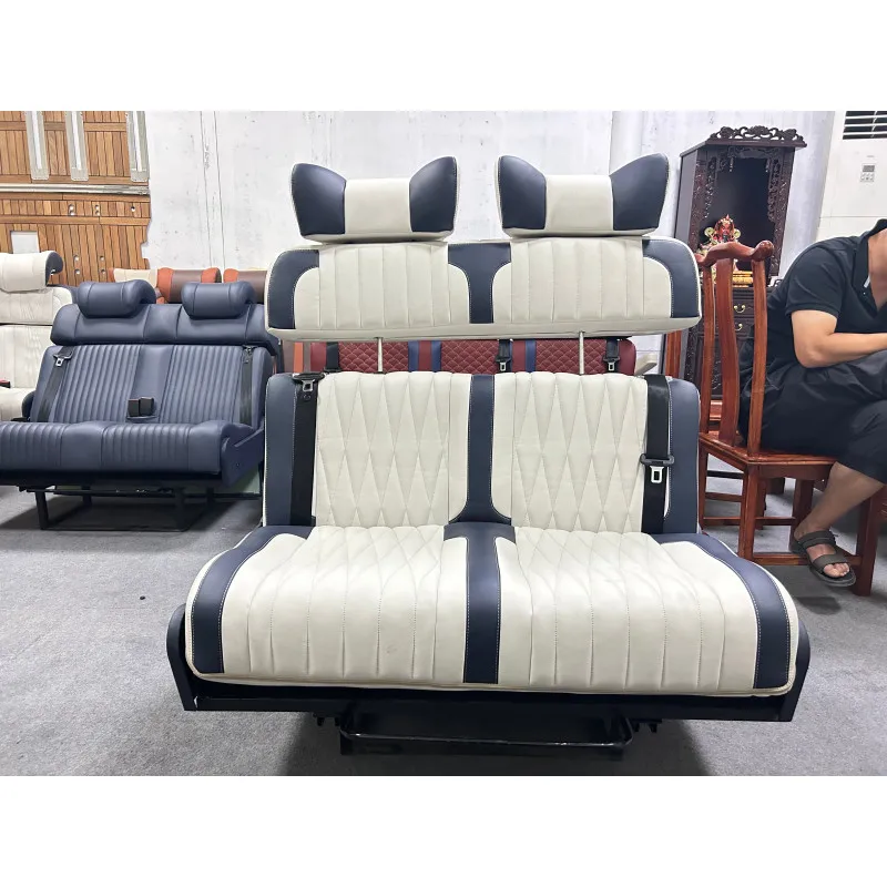 New Design Manufacturer VIP Custom Auto Interior & Accessories 3 Person Sofa Bed Seat Leather Car Interior Seat City Bus Seat