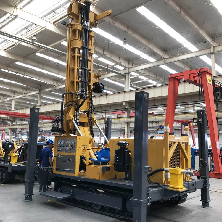 Глубоководная гидравлическая буровая установка XCMG 700 м XSL7/350 для гусеничных скважин