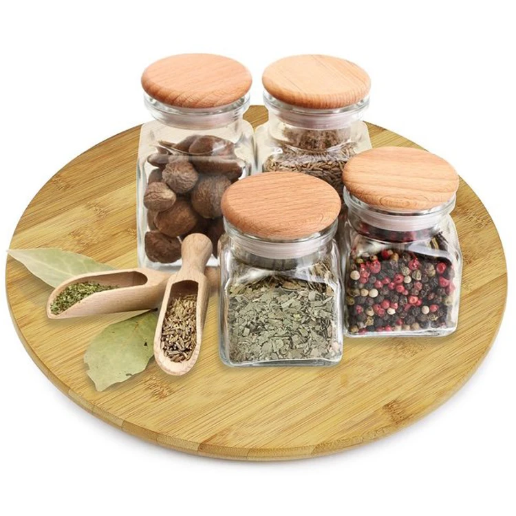 Lazy susan Turntable organizer for Kitchen Spice Rack organizer