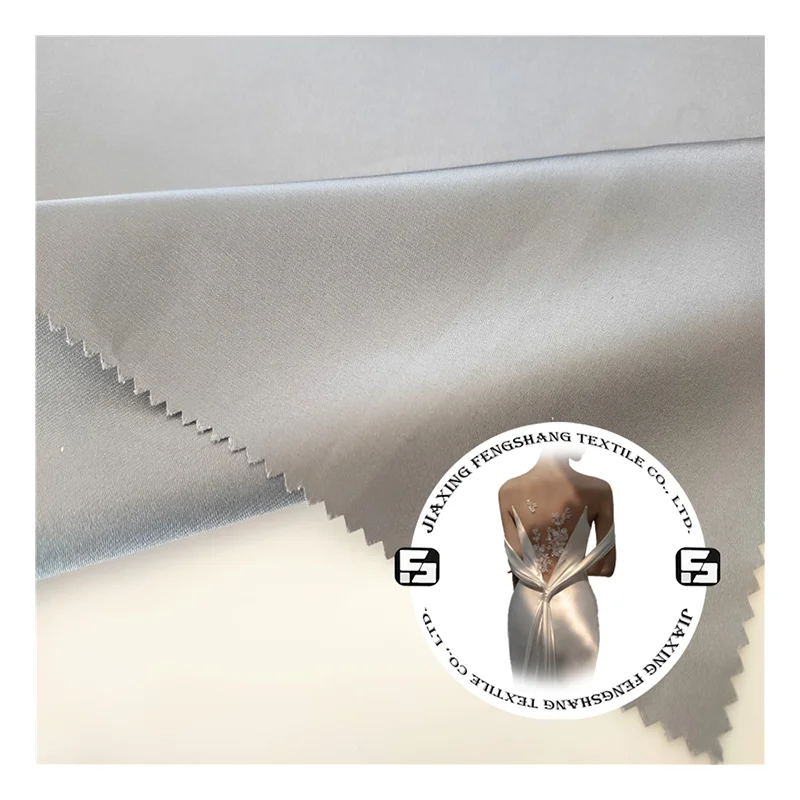 Wholesale 50D*75D 100% Polyester Fabric Satin,Breathable Waterproof Satin Fabric