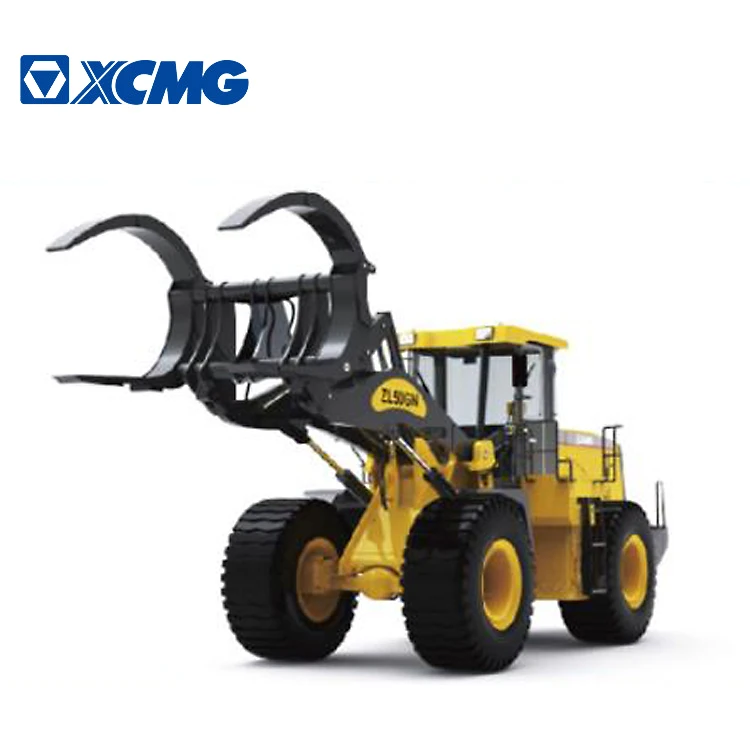 XCMG official ZL50GN 5 ton sugarcane grab loader for sale Philippines Kenya Vietnam Peru