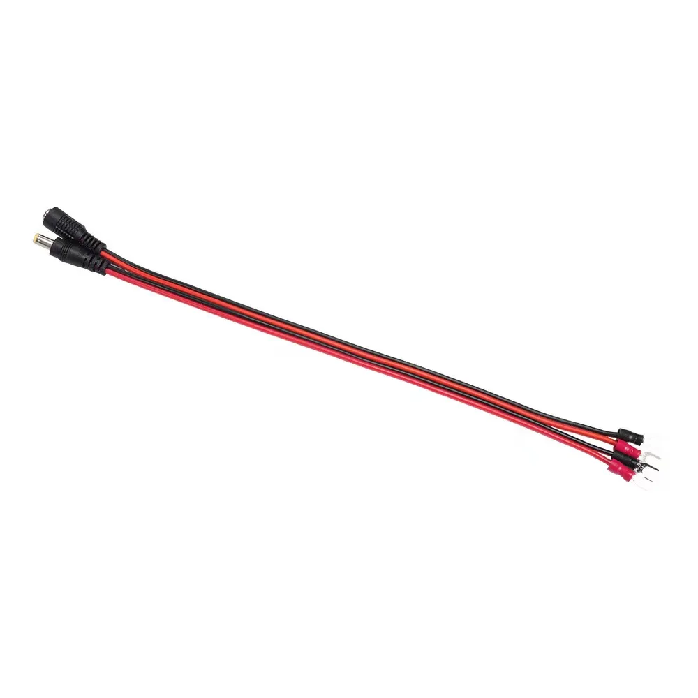 Customized Wire Harness 5.5x2.1mm Male DC Barrel Jack to JST u type   Connector Cable