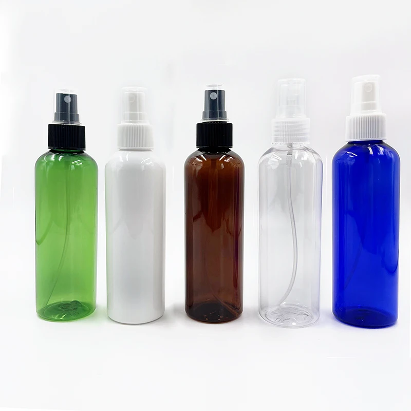 wholesale 30ML 100ML Black Plastic Spray Bottles Men Sprayer Empty Perfume Lotion Cosmetic Containers 10ml 20ml 50ml 60ml