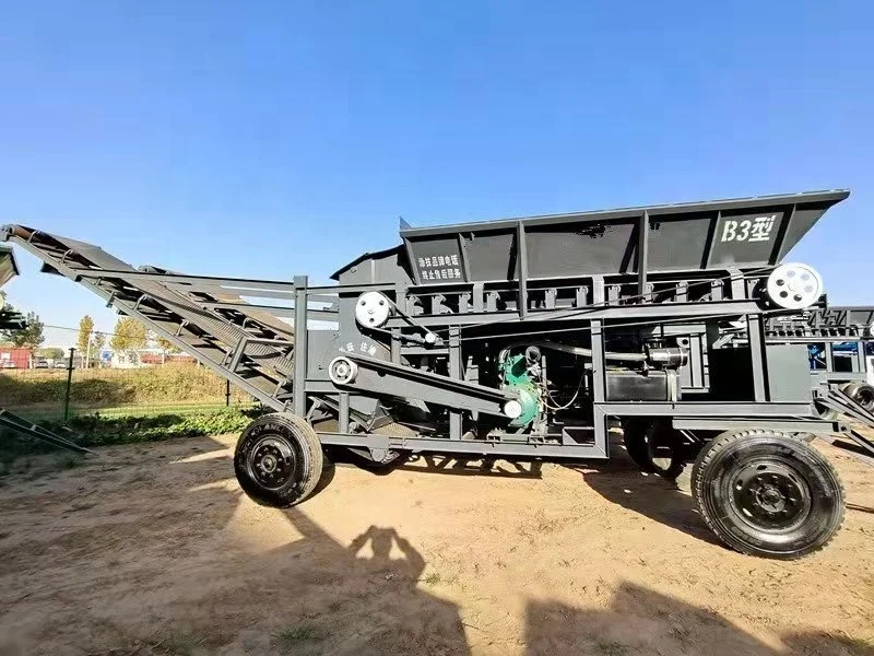 Diesel Power  Crushing Mill Machine Stone Crusher Breaker Hammer Crusher