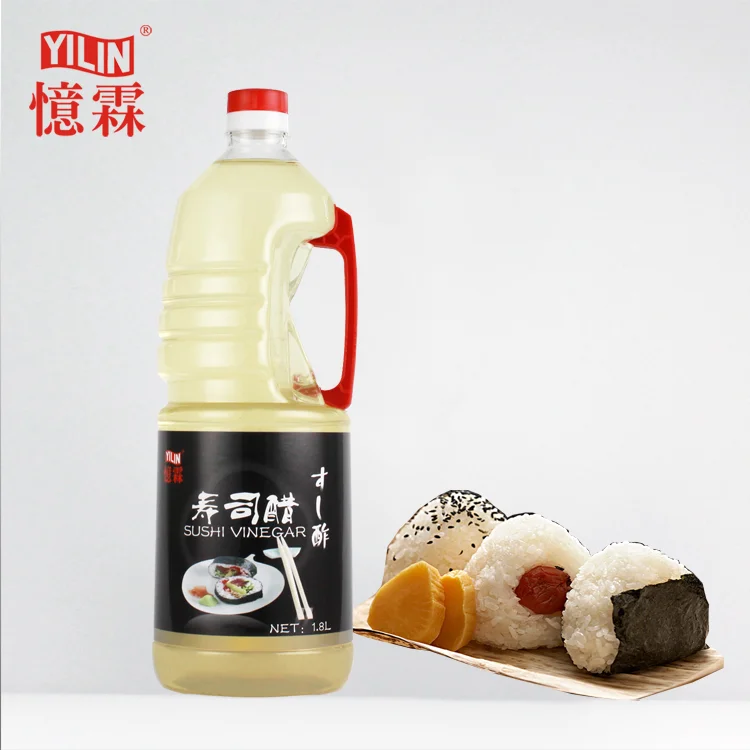 Sushi Vinegar Chinese 1.8l White Bottle Item Packaging Color Liquid seasoning sweet and sour Japanese flavor sushi vinegar